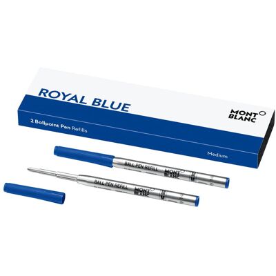 Mont Blanc Wkłady Do Długopisów Montblanc Royal Blue M 2 Szt. Mont Blanc Wkłady Do Długopisów Montblanc Royal Blue M 2 Szt.