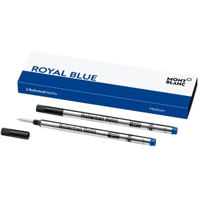 Mont Blanc Wkłady Do Piór Kulkowych Montblanc Royal Blue M 2 Szt. Mont Blanc Wkłady Do Piór Kulkowych Montblanc Royal Blue M 2 Szt.