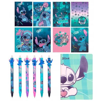 COOLPACK Wyprawka Szkolna Stitch 9X Zeszyt A5: Kratka+ 3Linia + Linia, 6X Długopis COOLPACK Wyprawka Szkolna Stitch 9X Zeszyt A5: Kratka+ 3Linia + Linia, 6X Długopis