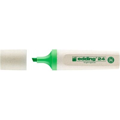 Edding Zakreślacz e-24 ecoline 2-5mm jasnozielony 10szt Edding Zakreślacz e-24 ecoline 2-5mm jasnozielony 10szt
