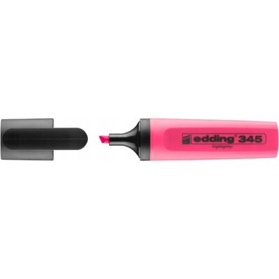 Zakreślacz e-345 EDDING 2-5mm różowy 10szt Zakreślacz e-345 EDDING 2-5mm różowy 10szt