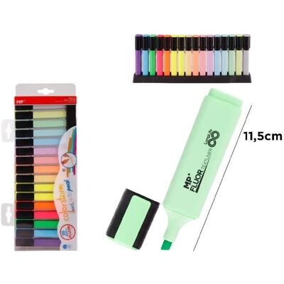 Inny producent Zakreślacz fluorescencyjny pastel 16szt Inny producent Zakreślacz fluorescencyjny pastel 16szt
