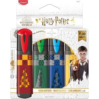 Maped Zakreślacz Harry Potter, 4 Kolory Maped Zakreślacz Harry Potter, 4 Kolory