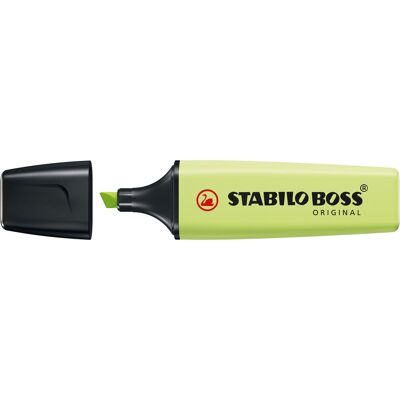Podkreślacz Pastel STABILO Boss - Limeta - 1 sztuka - Marker Podkreślacz Pastel STABILO Boss - Limeta - 1 sztuka - Marker