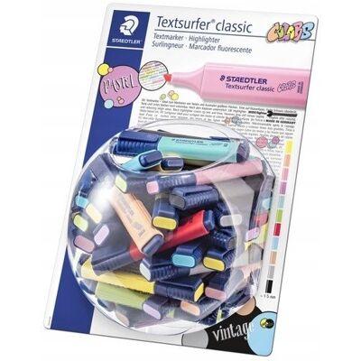 Zakreślacz Staedtler Textsurfer Pastel 100 Sztuk Zakreślacz Staedtler Textsurfer Pastel 100 Sztuk