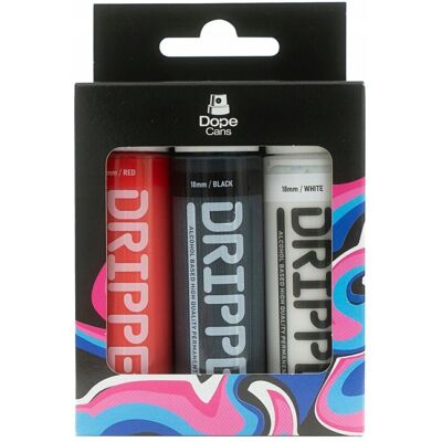 Dope Zestaw 3 markerów Dripper 18mm mop zacieki Dope Zestaw 3 markerów Dripper 18mm mop zacieki