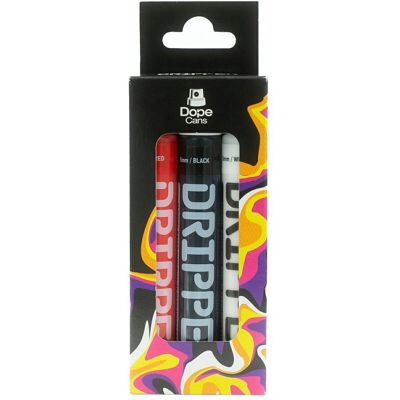 Dope Zestaw 3 markerów Dripper 5mm mop zacieki Dope Zestaw 3 markerów Dripper 5mm mop zacieki
