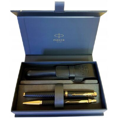 Newell ZESTAW DŁUGOPIS + PIÓRO WIECZNE IM PREMIUM ROYAL CZARNY GT W OZDOBNYM ETUI Newell ZESTAW DŁUGOPIS + PIÓRO WIECZNE IM PREMIUM ROYAL CZARNY GT W OZDOBNYM ETUI
