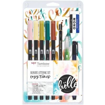 Tombow Zestaw Do Kaligrafii Blended Lettering Set Cozy Times Tombow Zestaw Do Kaligrafii Blended Lettering Set Cozy Times