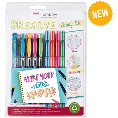 Zestaw do kaligrafii kreatywny Tombow Study Kit 9 elementów Zestaw do kaligrafii kreatywny Tombow Study Kit 9 elementów