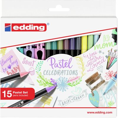 Zestaw Edding Pastelowy 15S Zestaw Edding Pastelowy 15S