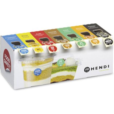 Inny producent Etykiety Food Safety 7-Dniowe Podajnik Kolorowe Inny producent Etykiety Food Safety 7-Dniowe Podajnik Kolorowe