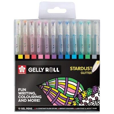 Sakura Zestaw Gelly Roll Stardust 12 Kolorów Sakura Zestaw Gelly Roll Stardust 12 Kolorów