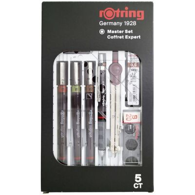 Zestaw Isografów Rotring Master Set 0.1 / 0.3 / 0.5 - S0699420 Zestaw Isografów Rotring Master Set 0.1 / 0.3 / 0.5 - S0699420