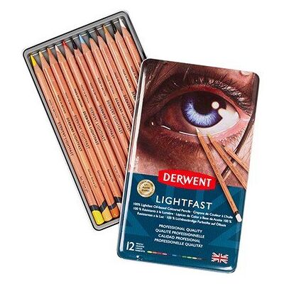 Zestaw Kredek Lightfast 12 Derwent 2302719 Zestaw Kredek Lightfast 12 Derwent 2302719