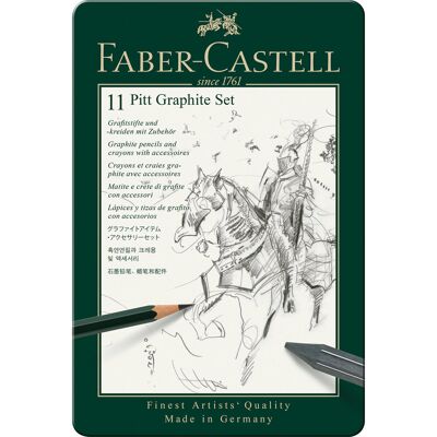 Zestaw Ołówków I Grafitów Pitt, Faber-Castell Zestaw Ołówków I Grafitów Pitt, Faber-Castell