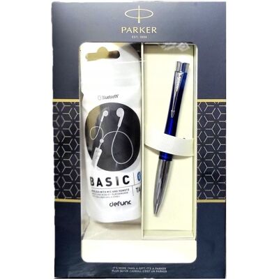 Zestaw Parker Długopis Urban Black CT + Słuchawki bluetooth Zestaw Parker Długopis Urban Black CT + Słuchawki bluetooth