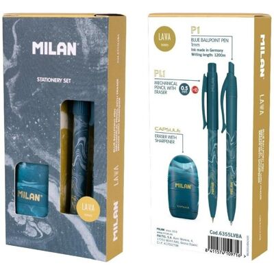 Zestaw Prezentowy Lava Niebieski Milan Zestaw Prezentowy Lava Niebieski Milan