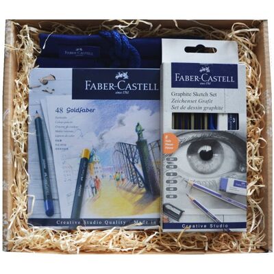 inna (Inny) ZESTAW PREZENTOWY ŚWIĄTECZNY kredki ołówki piórnik Faber-Castell PREZENT inna (Inny) ZESTAW PREZENTOWY ŚWIĄTECZNY kredki ołówki piórnik Faber-Castell PREZENT