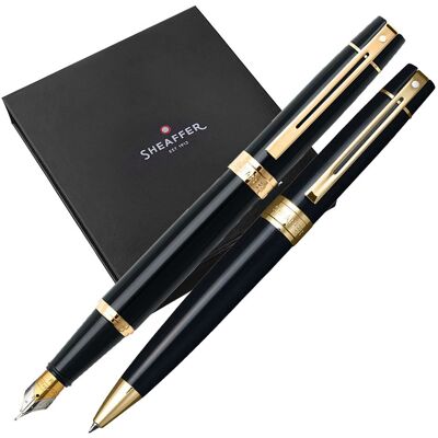 Zestaw SHEAFFER 300 pióro wieczne + długopis/czarne Zestaw SHEAFFER 300 pióro wieczne + długopis/czarne