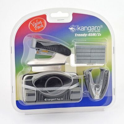 Kangaro Zestaw, Trendy-45m/z4, Czarny Kangaro Zestaw, Trendy-45m/z4, Czarny