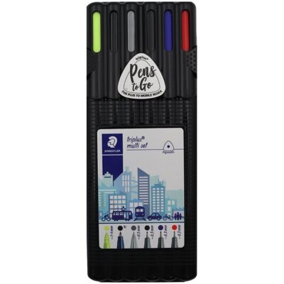 GDD Grupa Dystrybucyjna Daccar Zestaw, Triplus Mobile Office Black Box, 6 sztuk GDD Grupa Dystrybucyjna Daccar Zestaw, Triplus Mobile Office Black Box, 6 sztuk