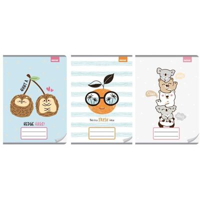 Beniamin Zeszyt A4/32k Kolorowe Trzy Linie Girl (10szt) Beniamin Zeszyt A4/32k Kolorowe Trzy Linie Girl (10szt)
