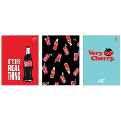 Interdruk Zeszyt A4/32K kratka M Mat+UV Coca Cola (10szt) Interdruk Zeszyt A4/32K kratka M Mat+UV Coca Cola (10szt)