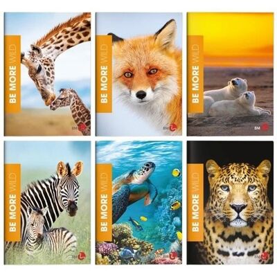 Koh-I-Noor Zeszyt A4/36k Kratka Be More Wild (10szt) Koh-I-Noor Zeszyt A4/36k Kratka Be More Wild (10szt)