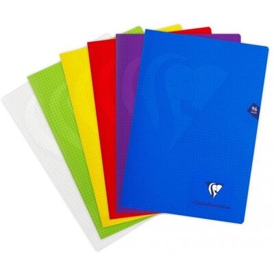 Clairefontaine Zeszyt A4/48K kratka PP Mimesys mix (10szt) Clairefontaine Zeszyt A4/48K kratka PP Mimesys mix (10szt)