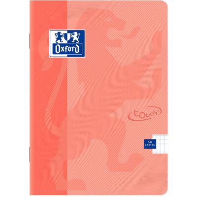 Hamelin Zeszyt A4 60K Kratka Oxford Touch Pastel Koralowy Pakiet 5 Sztuk Hamelin Zeszyt A4 60K Kratka Oxford Touch Pastel Koralowy Pakiet 5 Sztuk