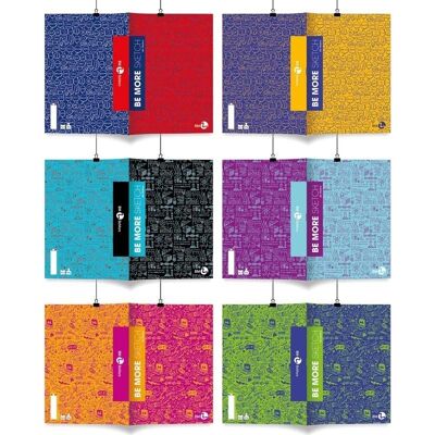 Koh-I-Noor Zeszyt A4/96K kratka Be More Sketch (10szt) Koh-I-Noor Zeszyt A4/96K kratka Be More Sketch (10szt)