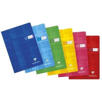 Clairefontaine Zeszyt A5/32k Kratka (10szt) Clairefontaine Zeszyt A5/32k Kratka (10szt)