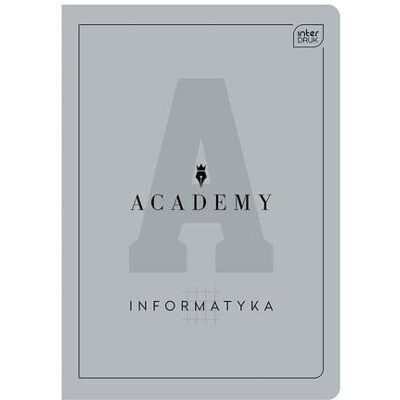 Interdruk Zeszyt A5/60K kratka Inforrmatyka Academy (10szt) Interdruk Zeszyt A5/60K kratka Inforrmatyka Academy (10szt)