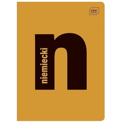 Interdruk Zeszyt A5/60K kratka Niemiecki (10szt) Interdruk Zeszyt A5/60K kratka Niemiecki (10szt)