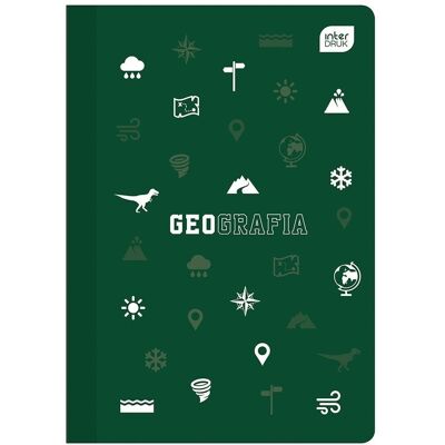 Interdruk Zeszyt A5/60K kratka PP Geografia (10szt) Interdruk Zeszyt A5/60K kratka PP Geografia (10szt)