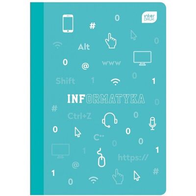 Interdruk Zeszyt A5/60K kratka PP Informatyka (10szt) Interdruk Zeszyt A5/60K kratka PP Informatyka (10szt)