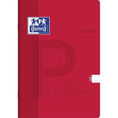 Zeszyt A5/60K linia Polski (5szt) OXFORD Zeszyt A5/60K linia Polski (5szt) OXFORD