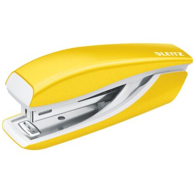 Esselte Zszywacz Mini Metalowy Leitz Wow, Żółty, 10 Kartek Leitz 55281016 Esselte Zszywacz Mini Metalowy Leitz Wow, Żółty, 10 Kartek Leitz 55281016