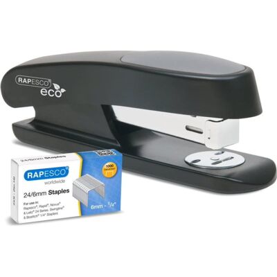 Zszywacz Rapesco Eco Sting Ray Gs Czarny 20 Kartek Zszywacz Rapesco Eco Sting Ray Gs Czarny 20 Kartek