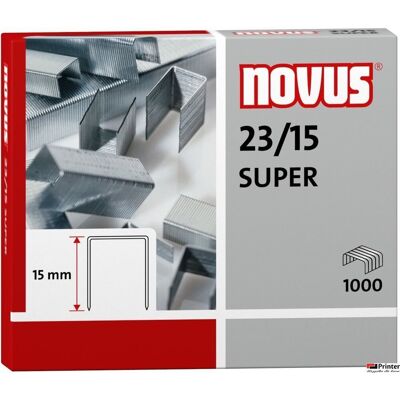 Inny producent Zszywki 23/15 SUPER 1000 NOVUS 042-0044 NO Inny producent Zszywki 23/15 SUPER 1000 NOVUS 042-0044 NO