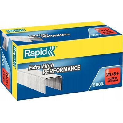 Zszywki 24/8+ Super Strong (5000Szt.) 24860100 Rapid Zszywki 24/8+ Super Strong (5000Szt.) 24860100 Rapid