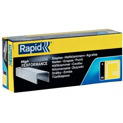 Zszywki High Performance Typ13 5000 Szt. 10,6 / 14 Mm Rapid 11850500 Zszywki High Performance Typ13 5000 Szt. 10,6 / 14 Mm Rapid 11850500