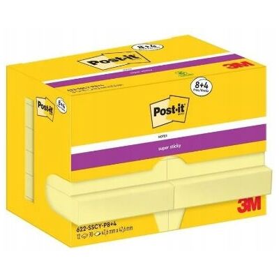 Inny producent B5691 Post-It Karteczki Samoprzylepne 12sztuk Po 90 Kartek 47x47mm Inny producent B5691 Post-It Karteczki Samoprzylepne 12sztuk Po 90 Kartek 47x47mm