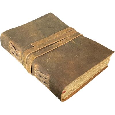 Inny producent Dziennik Skórzany Vintage 18cm Notatnik Podróżny Szkicownik Prezent Inny producent Dziennik Skórzany Vintage 18cm Notatnik Podróżny Szkicownik Prezent