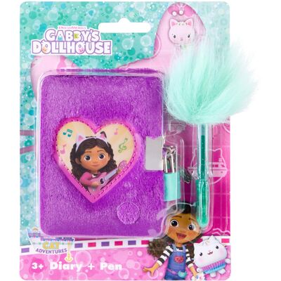 Gabby'S Dollhouse Pluszowy Dziennik Zestaw Dla Dziewczynek Przytulny Notatnik Z Zamkiem I 2 Kluczami W Zestawie Długopis Fluffy Z Piórem Dzien.. Gabby'S Dollhouse Pluszowy Dziennik Zestaw Dla Dziewczynek Przytulny Notatnik Z Zamkiem I 2 Kluczami W Zestawie Długopis Fluffy Z Piórem Dzien..