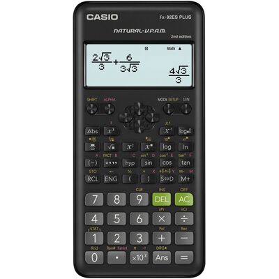 Kalkulator Casio Fx-82es Plus 2nd Edition Zasilanie Bateryjne, 9 Pamięci Kalkulator Casio Fx-82es Plus 2nd Edition Zasilanie Bateryjne, 9 Pamięci