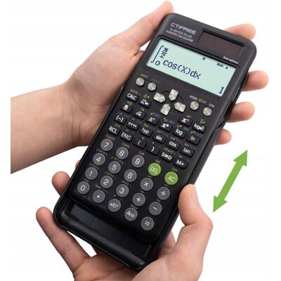 Inny producent Kalkulator Naukowy Biurowy 2w1 Czarny Szkolny Z Notatnikiem Notes Do Biura Inny producent Kalkulator Naukowy Biurowy 2w1 Czarny Szkolny Z Notatnikiem Notes Do Biura