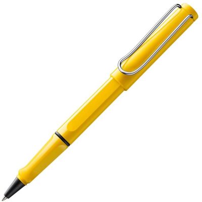 Pióro Kulkowe Lamy Safari 318, M, Z Niebieskim Wkładem, Żółte Pióro Kulkowe Lamy Safari 318, M, Z Niebieskim Wkładem, Żółte