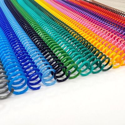 Inny producent Spirala A4 16 Mm Z Tworzywa 25 Szt. Różne Kolory Oprawa Dokumentów Inny producent Spirala A4 16 Mm Z Tworzywa 25 Szt. Różne Kolory Oprawa Dokumentów